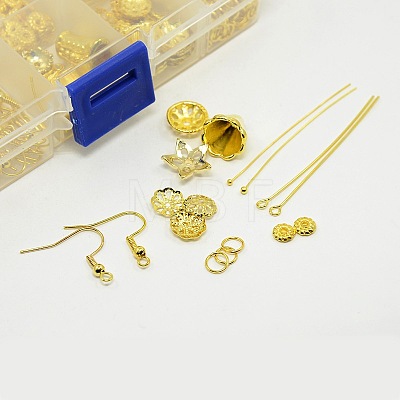 1 Box Golden Jewelry Findings DIY-X0092-B-1