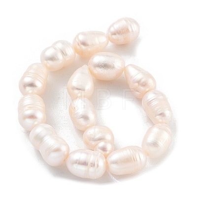 Natural Cultured Freshwater Pearl Beads Strands PEAR-P062-14C-1