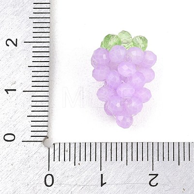 Handmade Lampwork Pendants LAMP-T028-01-1
