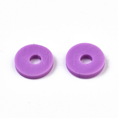 Handmade Polymer Clay Beads CLAY-Q251-6.0mm-112-1