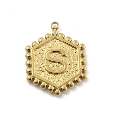 201 Stainless Steel Pendants STAS-R227-01S-G-1