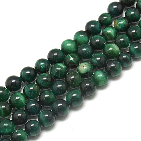 Natural Tiger Eye Beads Strands G-S300-6mm-107D-1