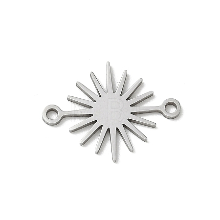 Chakra 304 Stainless Steel Connector Charms SA-CBA28C1-01B-P-1