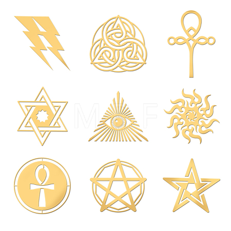 Nickel Decoration Stickers DIY-WH0450-169-1