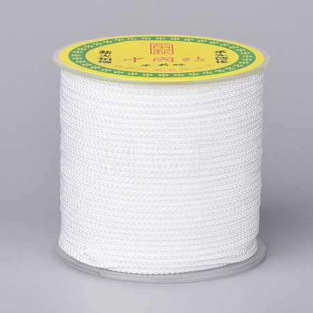 Polyester Braided Cord for Jewelry Making OCOR-F011-C12-1