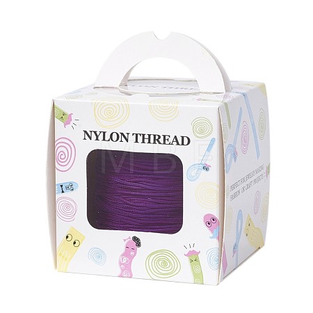 Nylon Braided Cord 1 Strand Core NWIR-JP0011-1mm-138-1