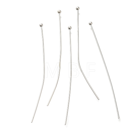 Brass Ball Head Pins KK-H502-03G-S-1