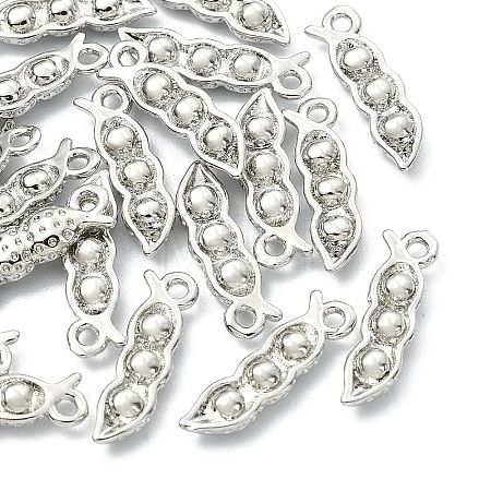 SHEGRACE Brass Pea Charms XGR0166P-102P-1