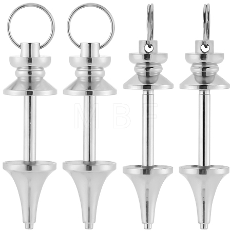 6Pcs Brass Findings KK-SC0005-38-1