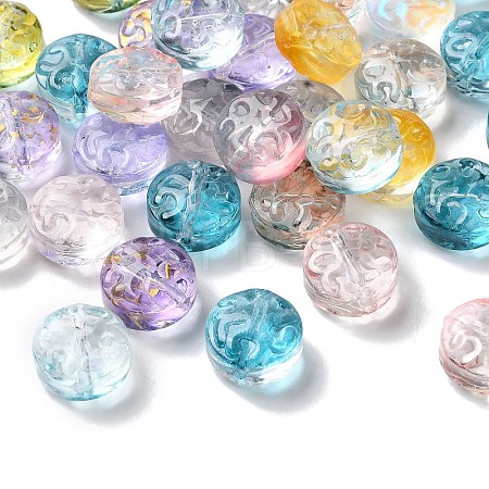 Transparent Glass Beads GLAA-O023-20-1