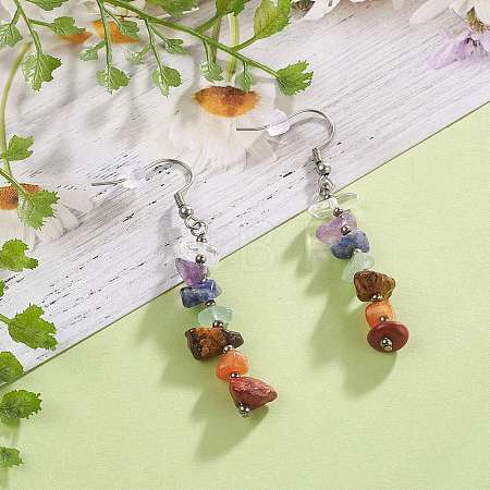 Chakra Jewelry EJEW-JE04288-1