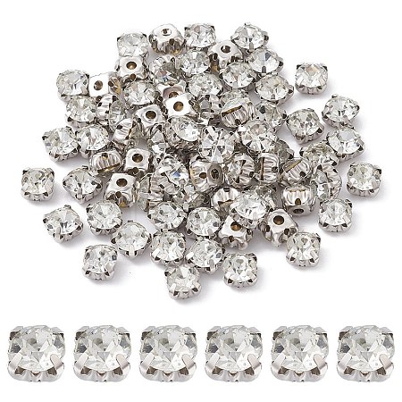 Square Sew on Rhinestone FIND-YW0003-10D-1