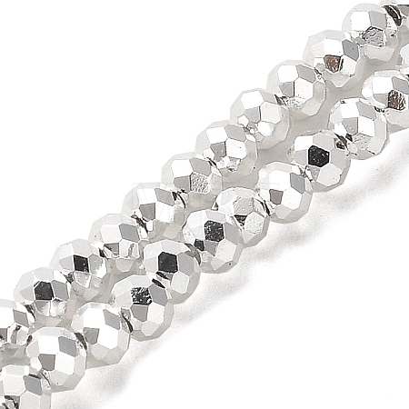 Electroplate Glass Beads Strands EGLA-D030-15A-06-1