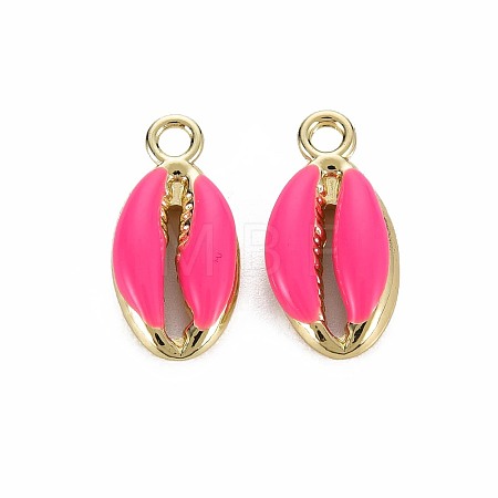 Alloy Enamel Pendants X-PALLOY-T065-27G-1