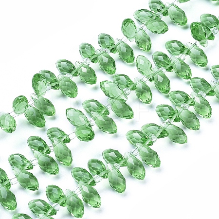 Crystal Glass Beads Strands GLAA-D033-19-1