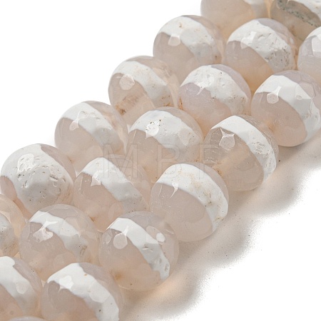 Tibetan Style dZi Beads Strands G-P526-D06-02-1