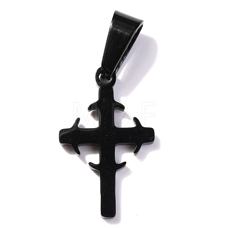 304 Stainless Steel Pendants STAS-P253-06EB-1