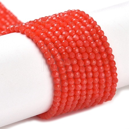 Glass Imitation Jade Beads Strands GLAA-H021-02-01-1