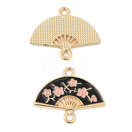 Alloy Enamel Connector Charms FIND-C037-05A-G-1