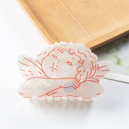 Valentine's Day PVC Claw Hair Clips for Women PW-WG84277-01-1
