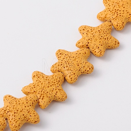 Natural Lava Rock Beads Strands LS-G915-6-1