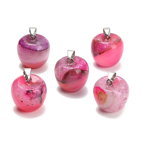 Teachers' Day Natural Agate Pendants GG-K002-14G-1