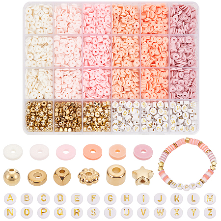 DIY Beads Jewelry Making Finding Kit CLAY-PH0001-87-1