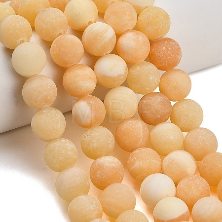 Natural Yellow Calcite Beads Strands GG-CBAA3AB-03-14mm-1