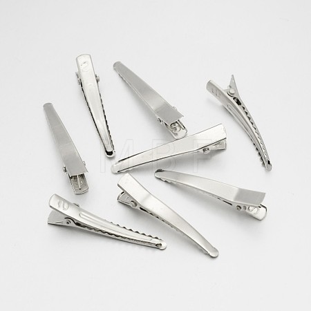Iron Alligator Hair Clip Findings IFIN-A171-09D-1