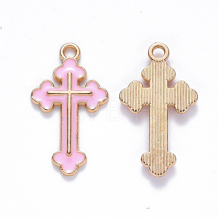 Alloy Enamel Pendants ENAM-S121-059C-1