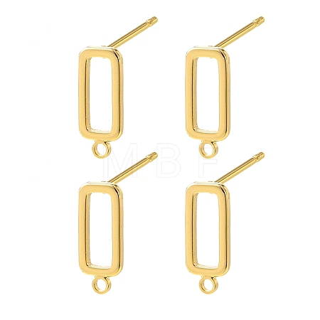 SHEGRACE Brass Stud Earring Findings XGRQ6H365-899G-1