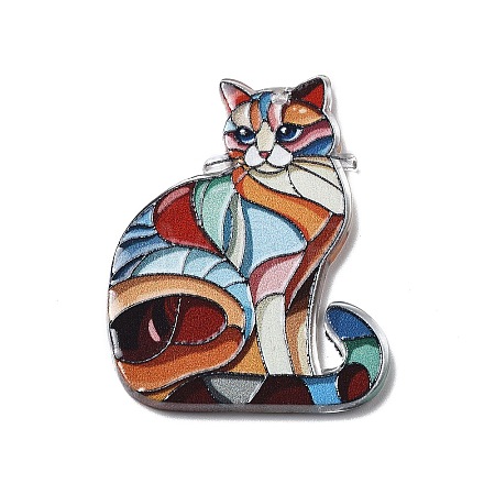 Acrylic Pendants OACR-I016-02D-1