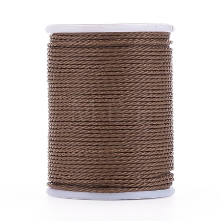 Round Waxed Polyester Cord X-YC-G006-01-1.0mm-03-1