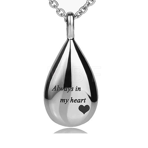 Non-Tarnish Stainless Steel Pendant Necklaces PW-WG93130-01-1