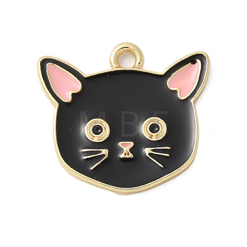 Alloy Enamel Pendants ENAM-A009-05E-G-1