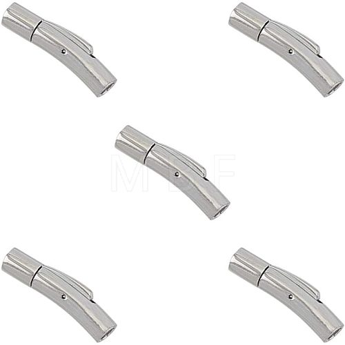 Unicraftale 304 Stainless Steel Bayonet Clasps STAS-UN0001-88B-1