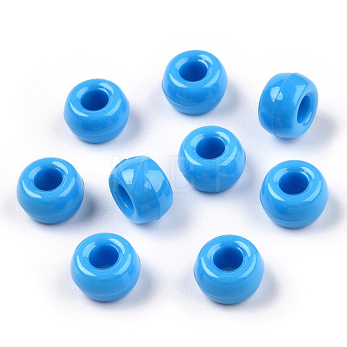 Opaque Plastic Beads KY-T025-01-F04-1