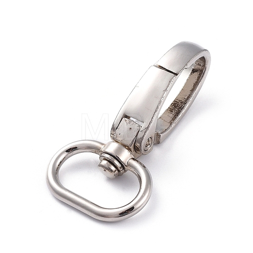 Alloy Swivel Lobster Claw Clasps PALLOY-WH0067-78P-1