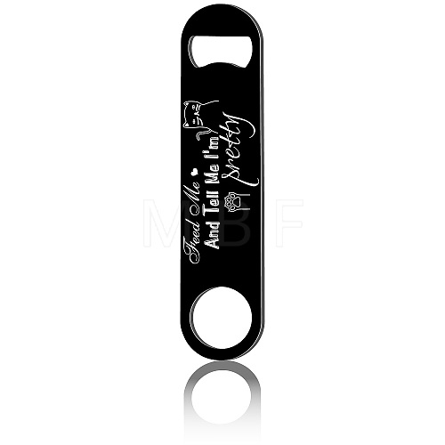 430 Stainless Steel Bottle Openers AJEW-WH0259-050-1