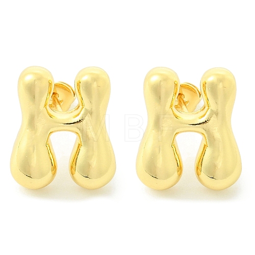 Rack Plating Brass Earrings EJEW-S222-01G-H-1