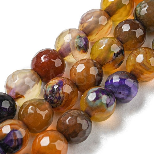 Natural Agate Beads Strands X-G-C082-A01-03-1