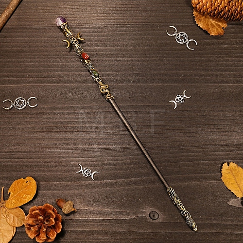 Natural Amethyst Magic Wands PW-WG36E2A-10-1