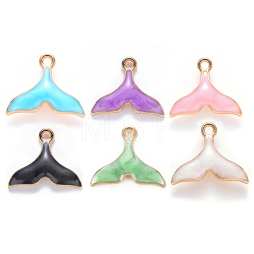 Alloy Enamel Pendants ENAM-S121-060-1