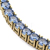 Rhinestone Bracelet BJEW-C049-01G-05-2
