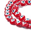 Handmade Evil Eye Lampwork Beads Strands LAMP-G157-01E-4