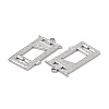 Non-Tarnish 304 Stainless Steel Pendants STAS-B031-10P-3