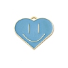 Alloy Enamel Pendants ENAM-F152-06G-02-1