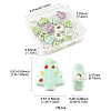 16Pcs 7 Colors Handmade Porcelain Beads PORC-FS0001-42-4
