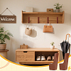 8Pcs Wooden Wall-mounted Coat Rack AJEW-DR0003-08-7