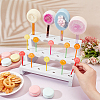 3-Tier Natural Wood Lollipop Display Risers ODIS-WH0030-56-3